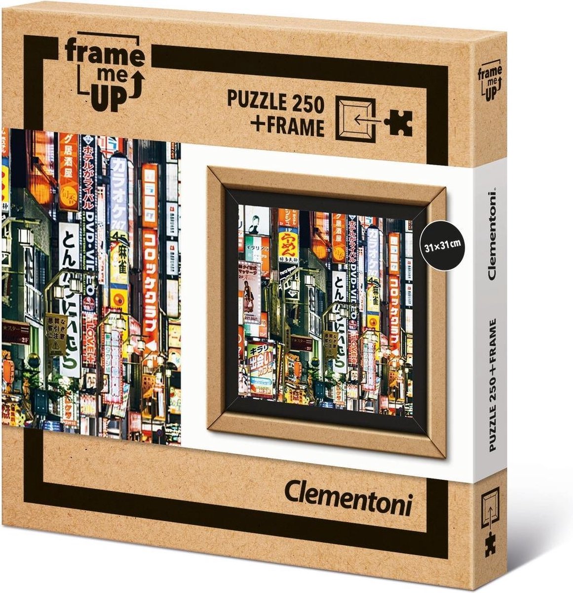 Clementoni Legpuzzel - Frame Me Up Puzzel Collectie - Tokyo Lights - 250  Stukjes,... | bol.com