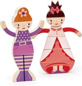 Tender Leaf Toys Poppenhuispoppen Zeemeermin En Prinses Hout