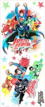 Roommates Muurstickers Justice League Vinyl 14 Stuks