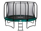 Salta First Class - Trampoline met veiligheidsnet en ladder - ø 427 cm - Groen