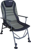Capture Outdoor, "Prestige AR-4" Chair, Karperstoel, Luxe, Oxford 600D, Verstelbare rugleuning, met armleuningen, …