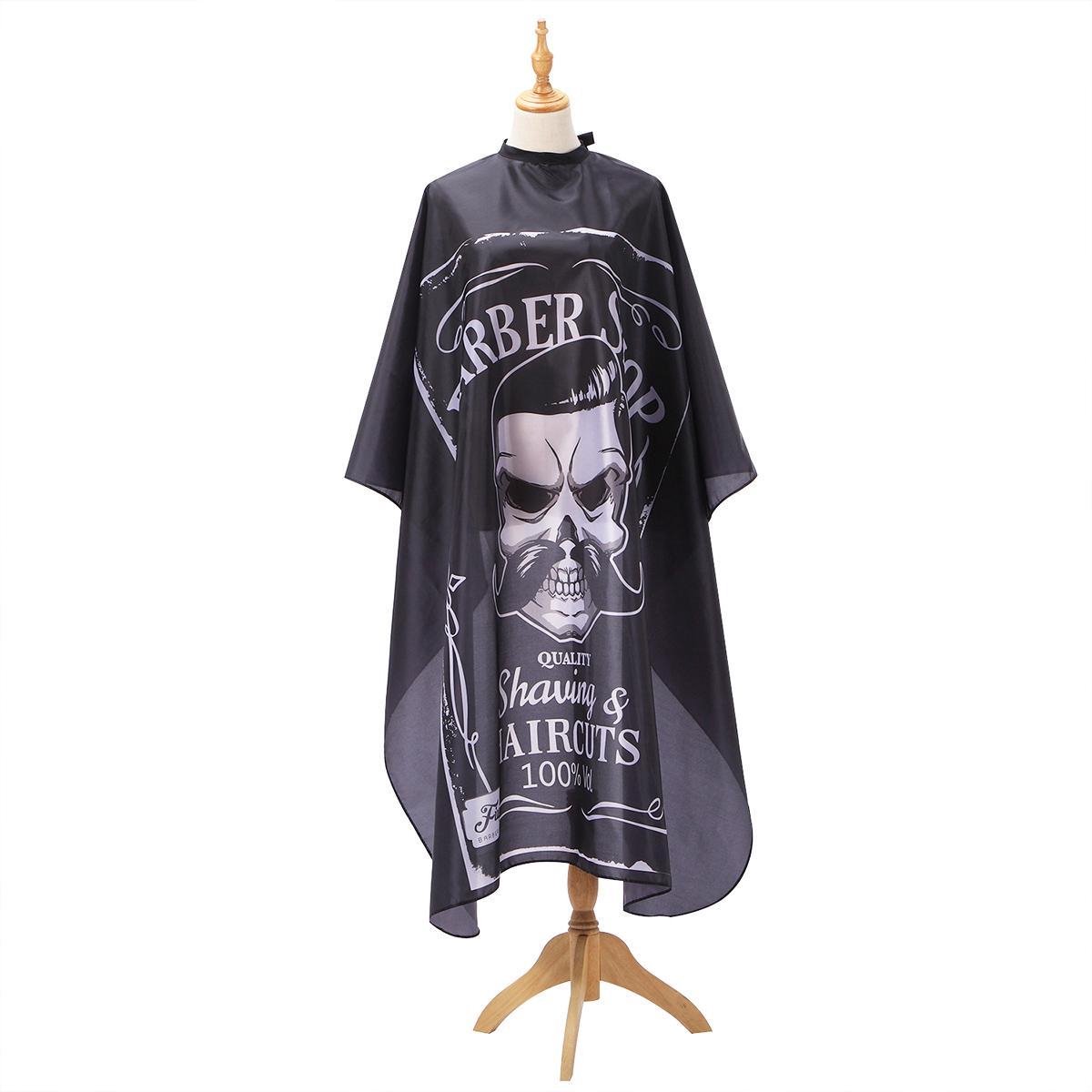 Premium Salon Kapmantel - Barber Shop -  Waterproof Kappersmantel / Kappersschort Waterproof| Zwart