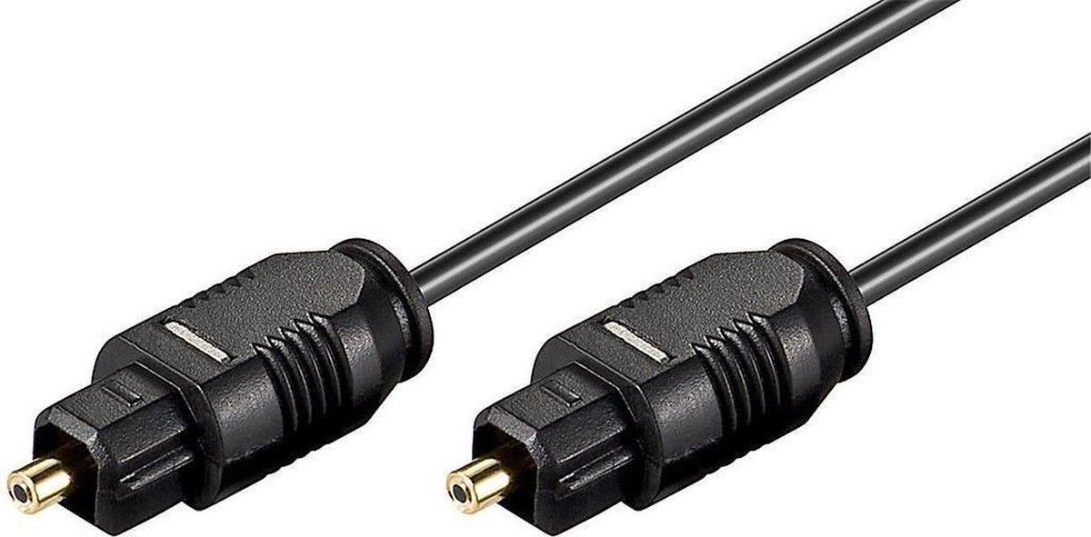 Goobay AVK 216-150 1.5m Glasvezel kabel 1,5 m toslink Zwart