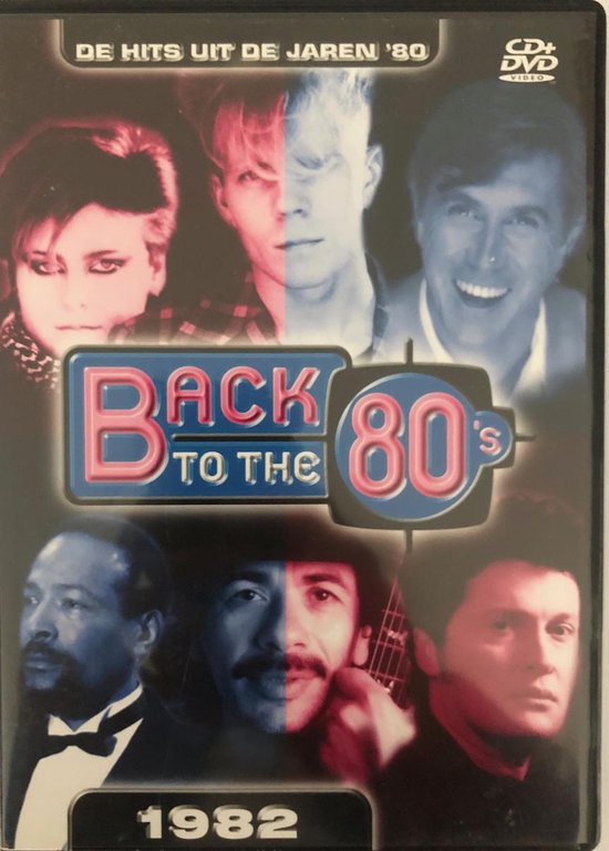 Back to the 80's - 1982 - DVD + CD - Golden Earring, Four Tops, Yazoo, ABC, Doe Maar, Roxy Music,