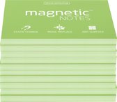 Magnetic Notes, set van 10 notitieboekjes maat M (100x74mm)x100 sheets Mint
