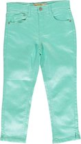 Someone mintgroene slim fit stretch ankle jeans -  Maat 104