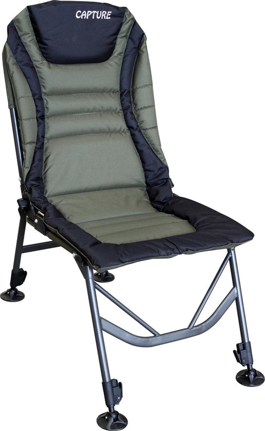Capture Outdoor, "Prestige WA-4" Chair, Karperstoel, Luxe, Oxford 600D, Verstelbare rugleuning, …