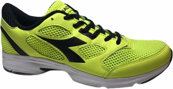 Diadora GAME L LOW ICONA Wit / Groen / Geel - Gratis levering | Spartoo.nl  ! - Schoenen Lage sneakers Heren € 66,50