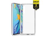 Huawei P30 Hoesje - ITSkins - Level 2 HybridClear Serie - Hard Kunststof Backcover - Transparant - Hoesje Geschikt Voor Huawei P30