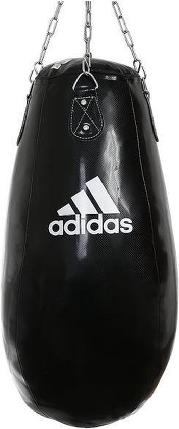Adidas Bokszak Teardrop 90 X 30 Cm Pu 25 Kg Zwart | bol.com