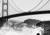 Fotobehang - Golden Gate Bridge - 366 x 254 cm - Multi