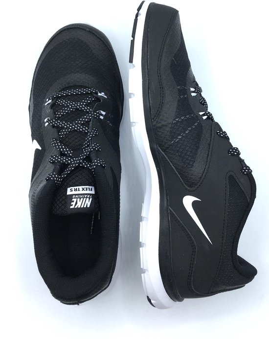Nike Flex Trainer 5 - Sportschoenen - - 42,5 - Zwart bol.com