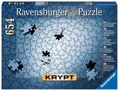 Ravensburger Krypt puzzel Zilver - Legpuzzel - 654 stukjes