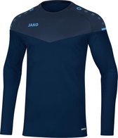 Jako Champ 2.0 Sweater Marine Blauw-Donker Blauw-Hemels Blauw Maat L