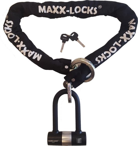 Maxx-Locks Tirau Scooterslot / Motorslot ART 4 Kettingslot + Loop - 150cm