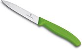 Couteau à éplucher Victorinox 10cm sans dents vert