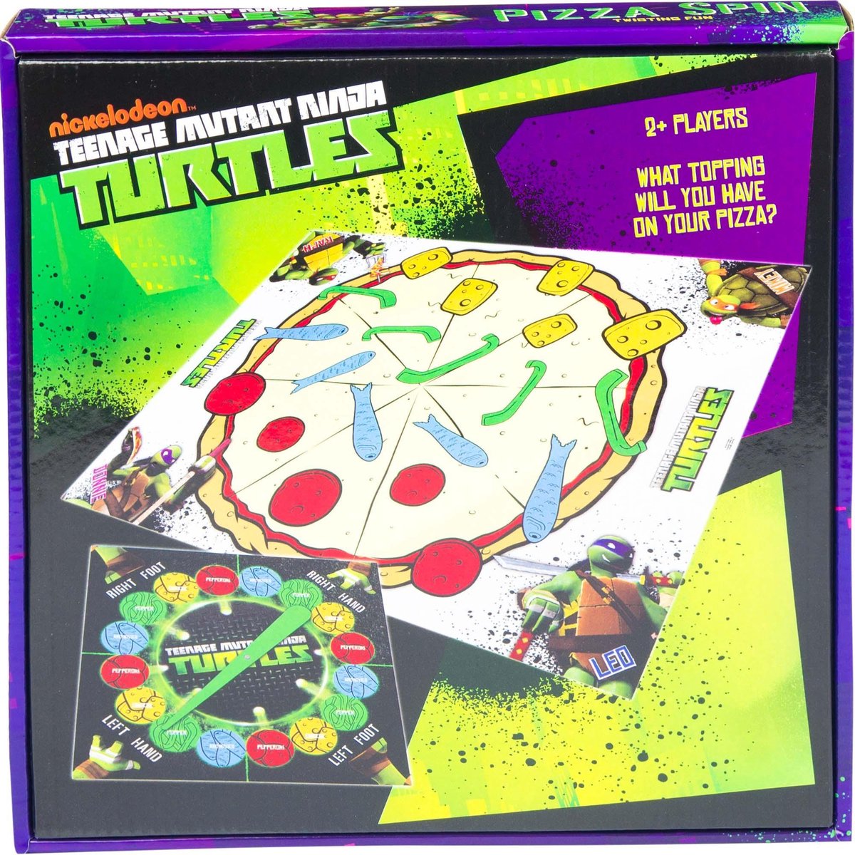 Turtles Twist Fun: Pizza Spin Twister Speelmat | Games | bol.com