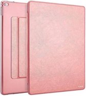 Apple iPad Pro 9.7 inch Folio Semi transparent Flip cover PU Leather hoesje Rose Goud