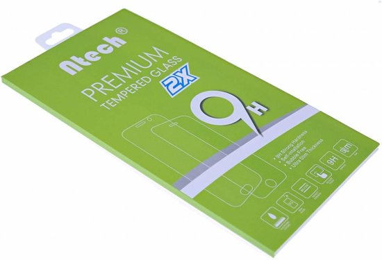 Ntech Premium Tempered Glass voor de iPhone 6 / 6S (2x) | bol.com