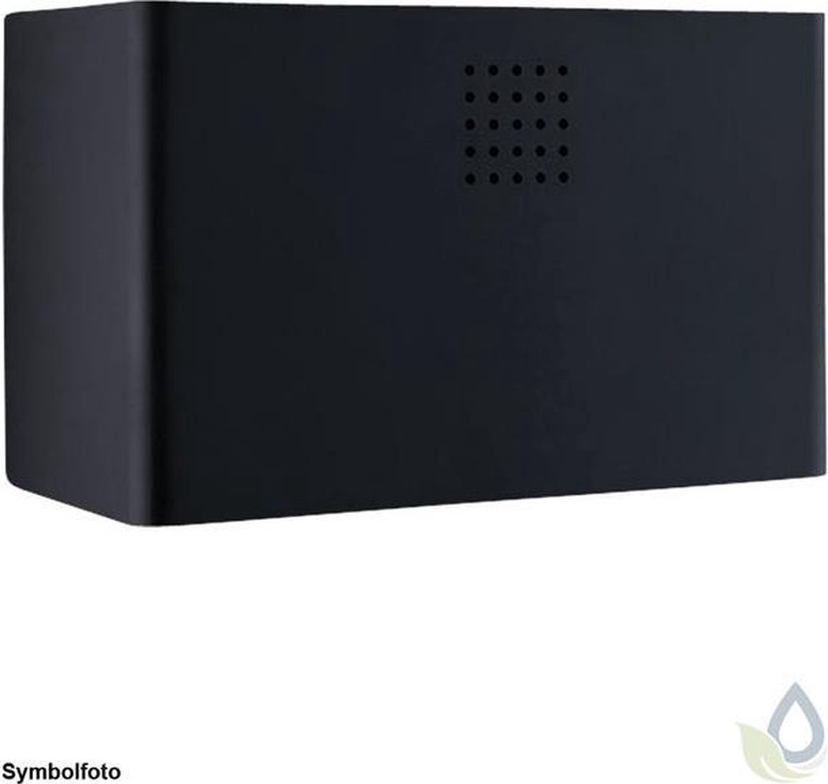 Elegant Proox® handdryer in black design with high power 500W
