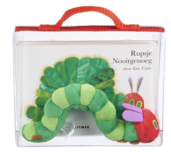 Boekomslag voor Rupsje Nooitgenoeg