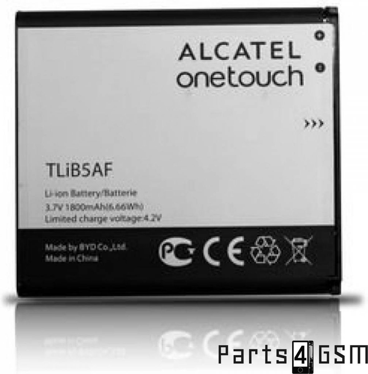 Alcatel One Touch Pop C5 Batterij TLiB5AF Origineel: 1800mAh | bol.com