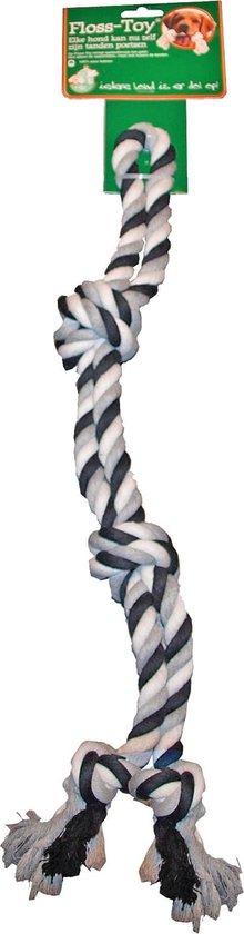 Boon Floss-Toy - Zwart/ Wit - Halter Klein