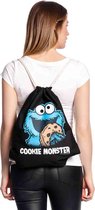 Sesame Street Gymtas/Rugtas Cookie Monster Zwart