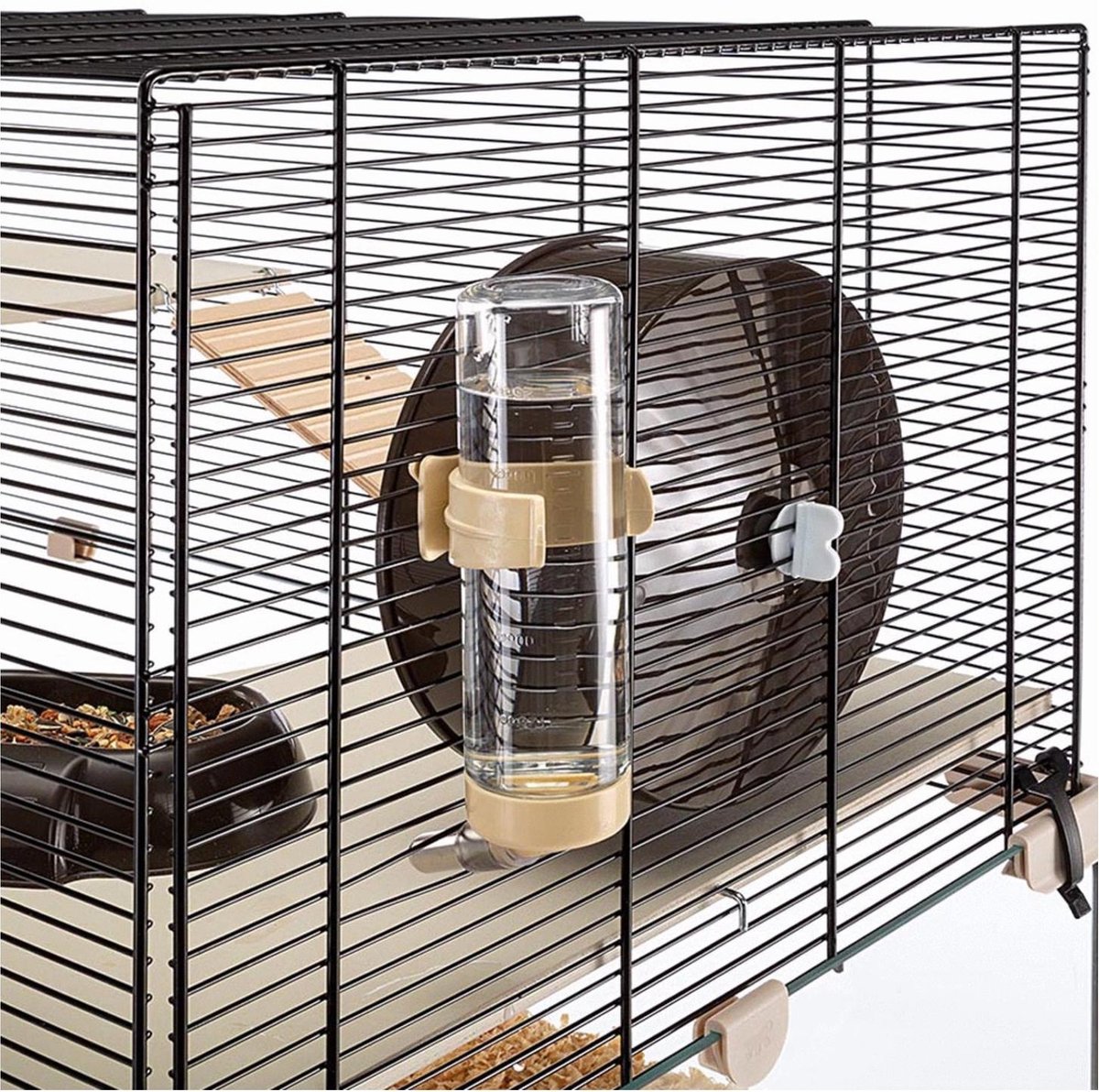 Ferplast Knaagdierkooi Gabry 80 - Dierenverblijf - 79x30.5x51.5 cm - Kooi - Pets Place
