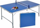 Inklapbare koffer tafeltennistafel - Pingpongtafel - Tafeltennis indoor en outdoor - 160x80x70