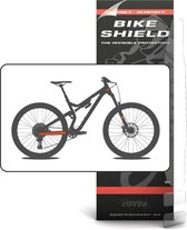 Bikeshield frame bescherming Stay/head shield kit glossy protectie sticker | fiets folie