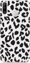 Huawei P30 Lite hoesje TPU Soft Case - Back Cover - Luipaard / Leopard print