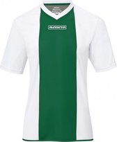 Masita Sportshirt - Sport - Voetbal -Sportshirt Heren - Sportshirt Dames -Wit - Groen - 152