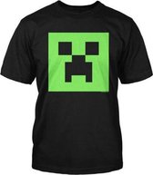 Minecraft - Creeper Glow In The Dark Shirt - L