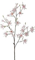 Viv! Home Luxuries Magnolia Japans - extra groot - zijden bloem - licht roze - topkwaliteit