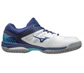 Chaussures de tennis Mizuno Wave Exceed SL CC - Taille 46 - Homme - blanc / bleu