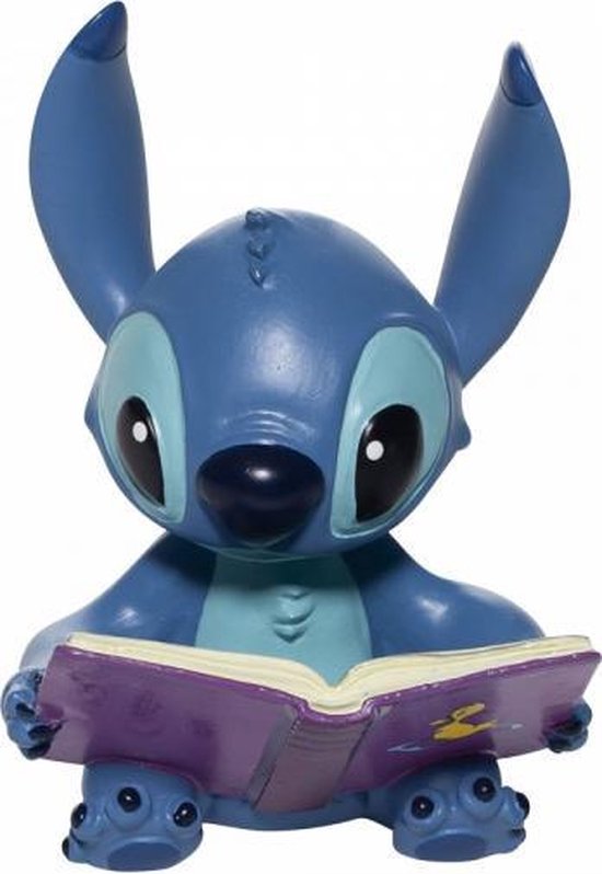 Disney Showcase Beeldje Stitch with Book 6 cm