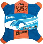 Chuckit! Flying Squirrel - Hondenspeelgoed - Hondenspeeltje - Frisbee - Drijvend - Ø35 cm - Blauw/Oranje
