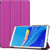 Huawei MediaPad M6 8.4 Tri-Fold Book Case - Paars
