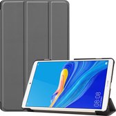 Tablet hoes geschikt voor Huawei MediaPad M6 10.8 Tri-Fold Book Case - Grijs
