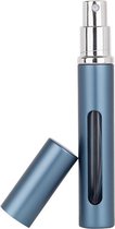 Parfumflesje - Parfumflesje voor in vliegtuig - Hervulbaar - Navulbare Parfum Verstuiver - Voor op reis - 5ML - Blauw