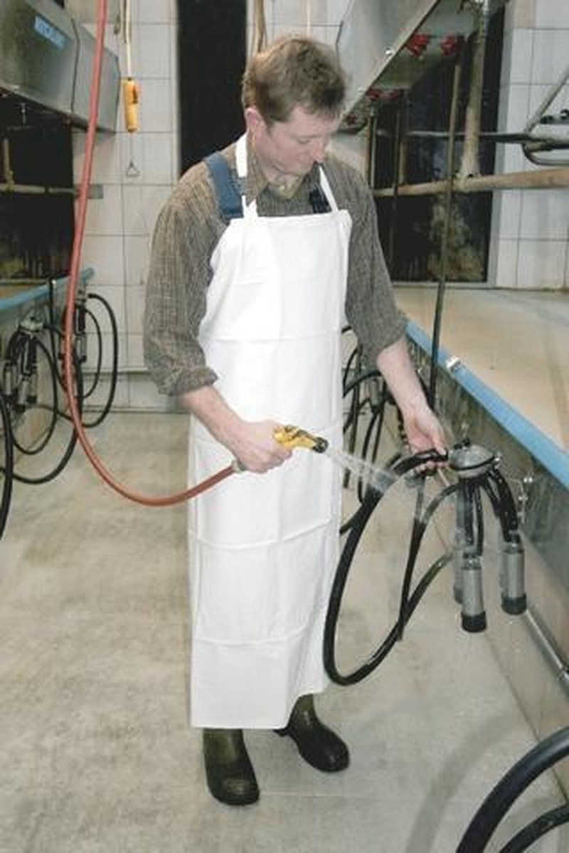 Melkschort 80x120cm, WIT