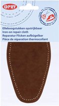 OPRY ELLEBOOGSTUKKEN OPSTRIJKBAAR BRUIN 16X7,5CM - 881. 3 PAKJES a 2 STUKS