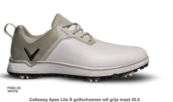 Callaway Apex Lite S golfschoenen wit grijs maat 42.5 | bol.com