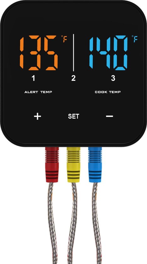 bol.com | Patton Emax - Bluetooth Smart thermometer III - incl. 3 RVS
