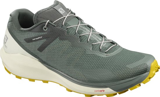 green salomon shoes