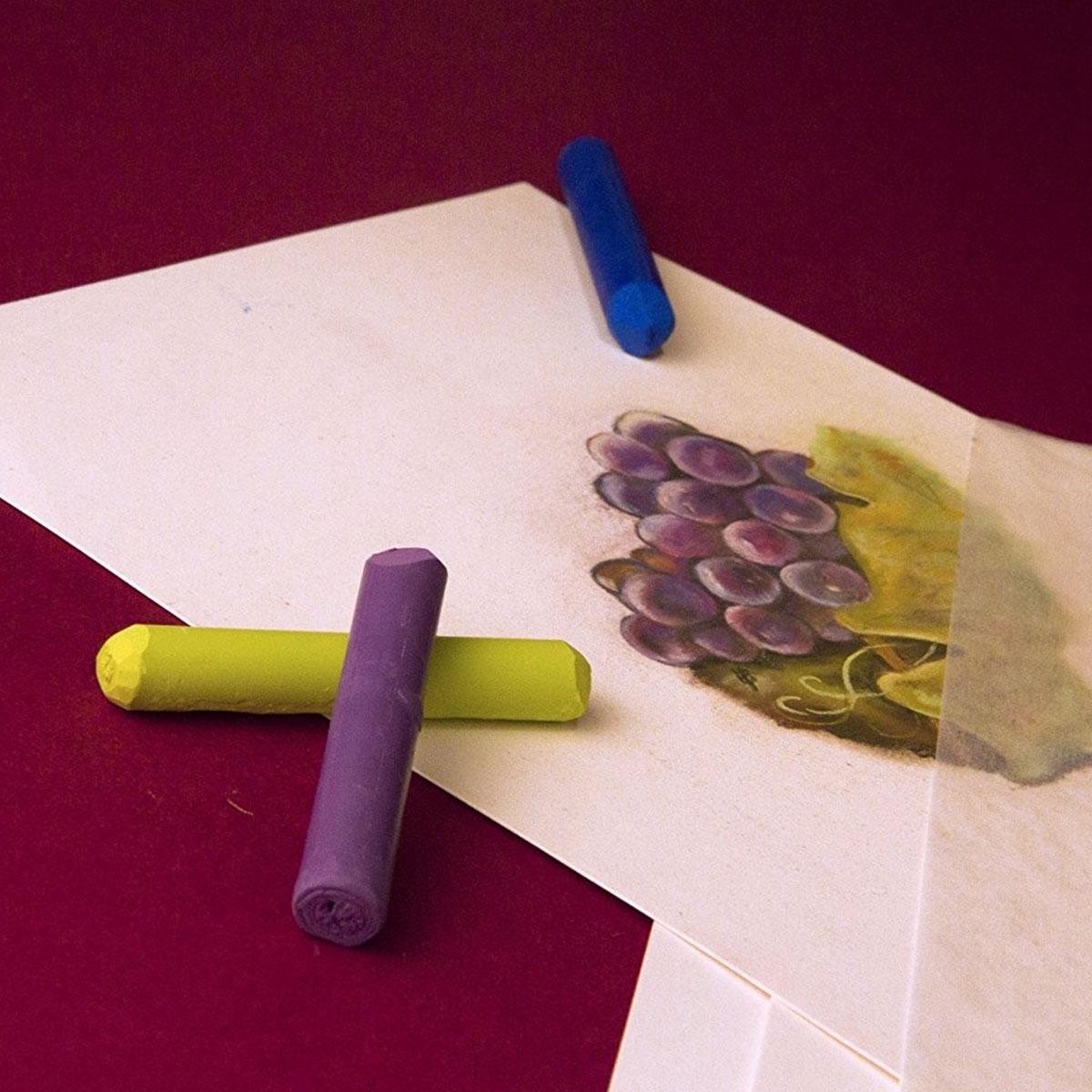 Clairefontaine Pastelmat - Papier voor Pastelkrijt - No.3 - 360 g - 24 x 30 cm - Wit — cadeau in Hobby - foto 3