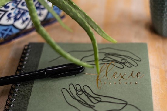 Flexieplanner Weekplanner bij Stressklachten en Burn-out - Mid Green