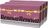 Renova wegwerp papieren servetten - 2 lagen - 39x39 cm - Bordeaux - 240 stuks