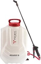 Pulmic Pegasus 15 elektrische hydraulische spuitmachine, 15 liter, wit en rood, 29x12x5 cm